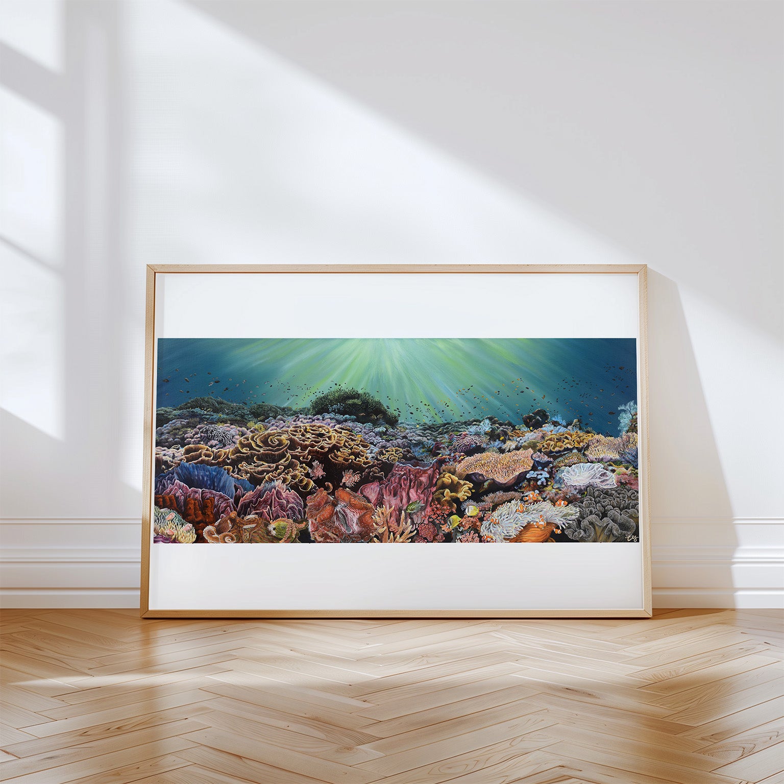 The Reef, Limited Edition Coral Reef Print