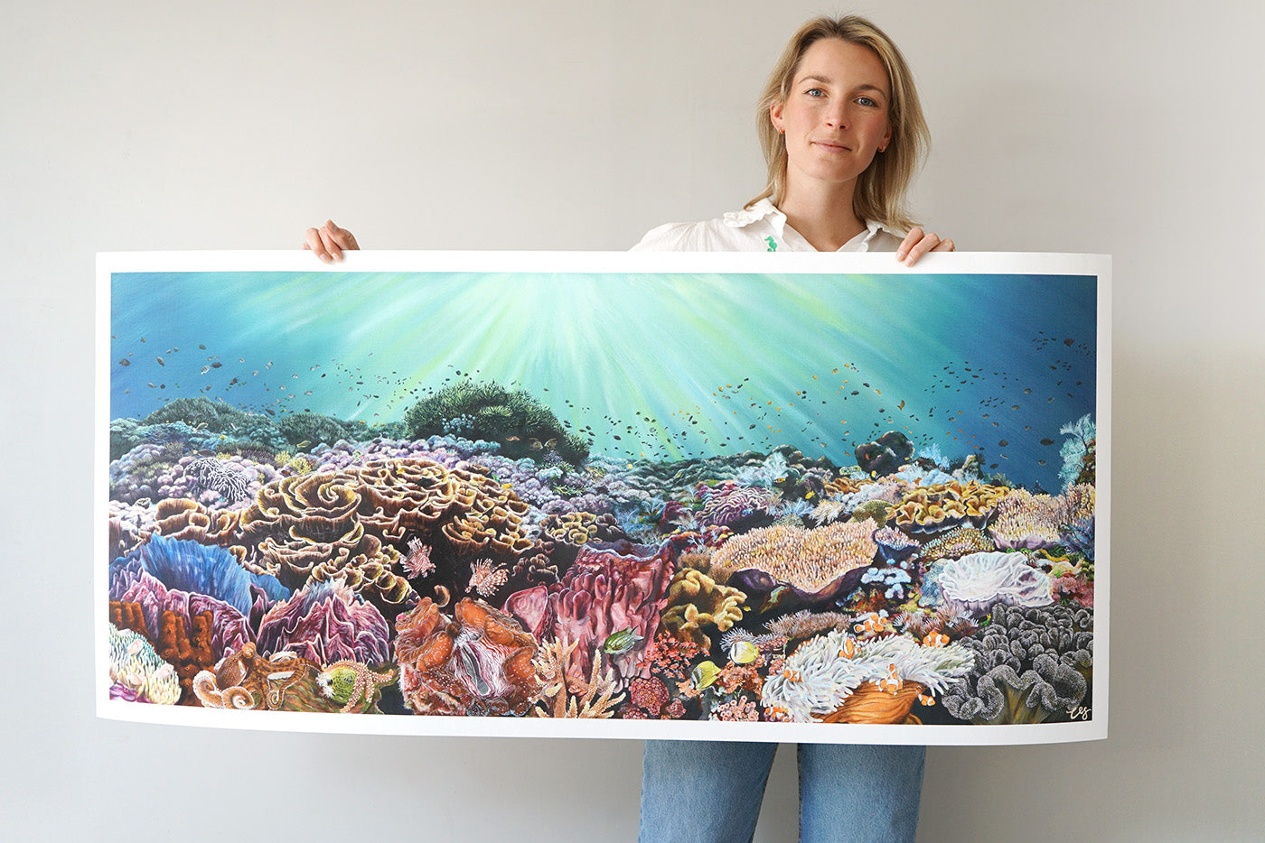 The Reef, Limited Edition Coral Reef Print