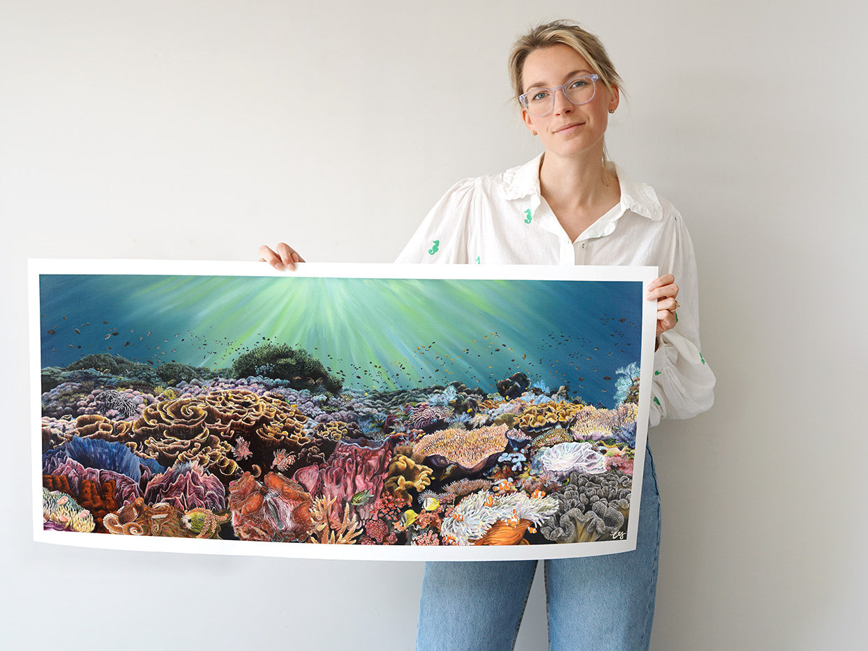 The Reef, Limited Edition Coral Reef Print