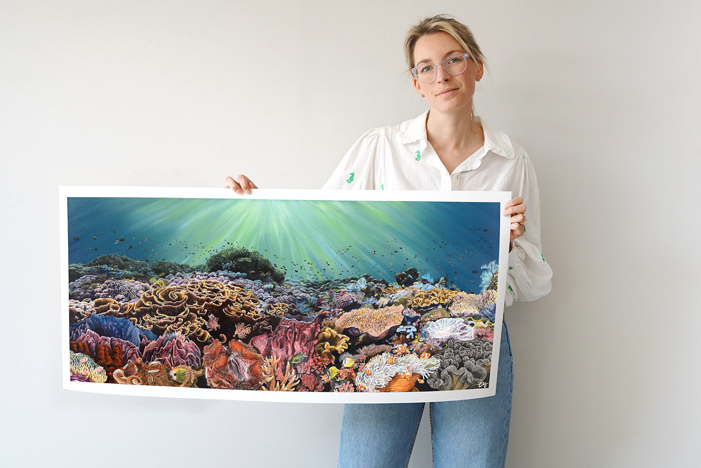 The Reef, Limited Edition Coral Reef Print