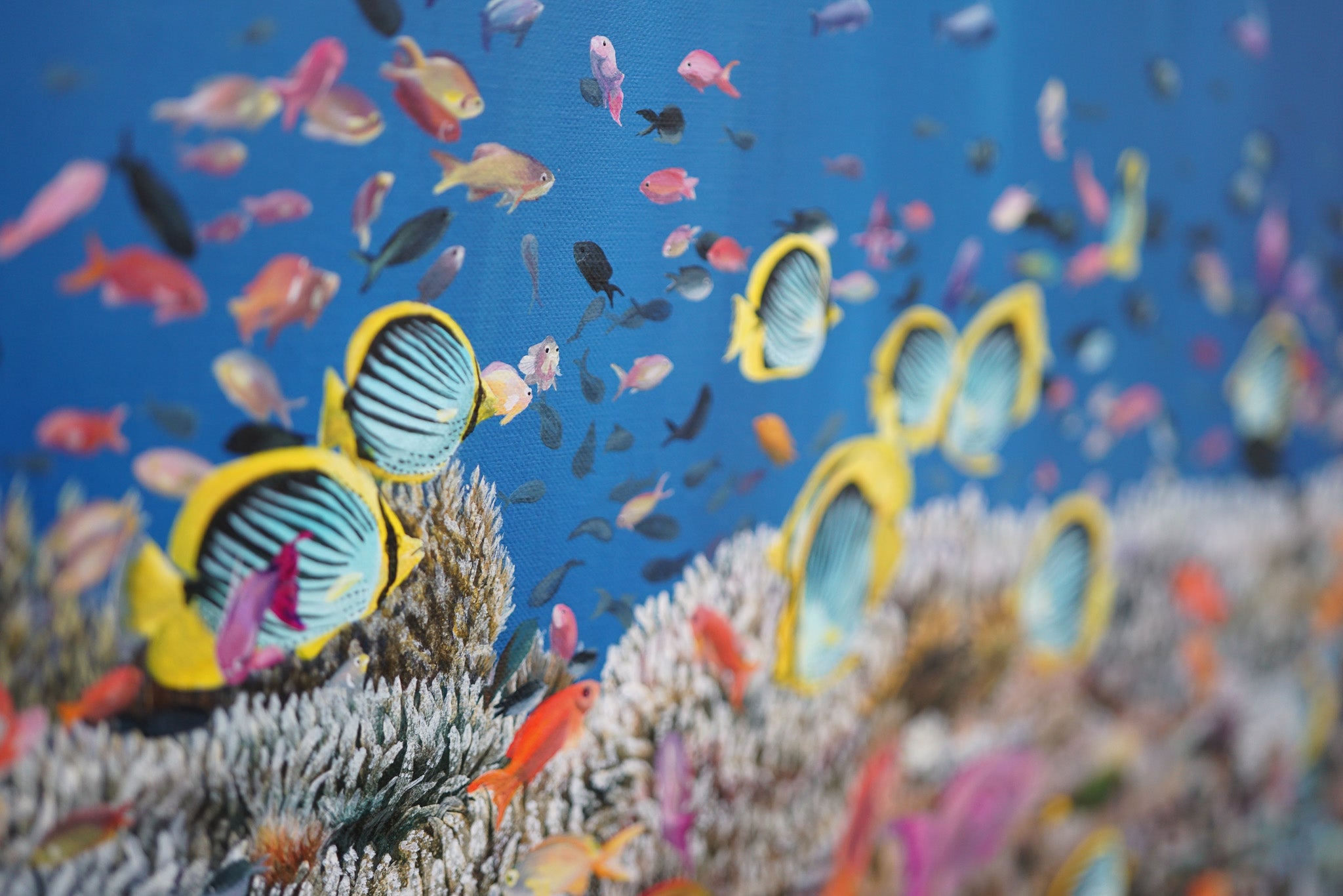 Karang, Original Reef Painting