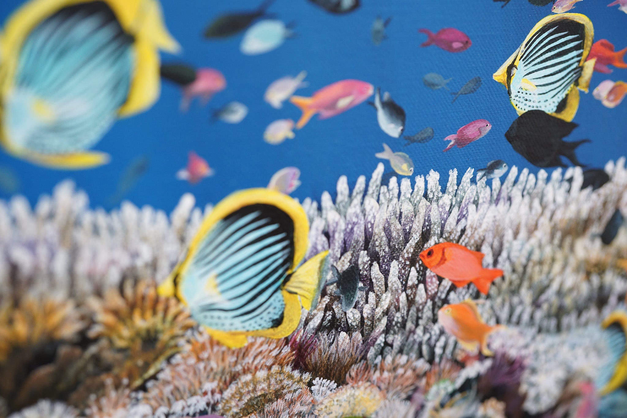 Karang, Original Reef Painting