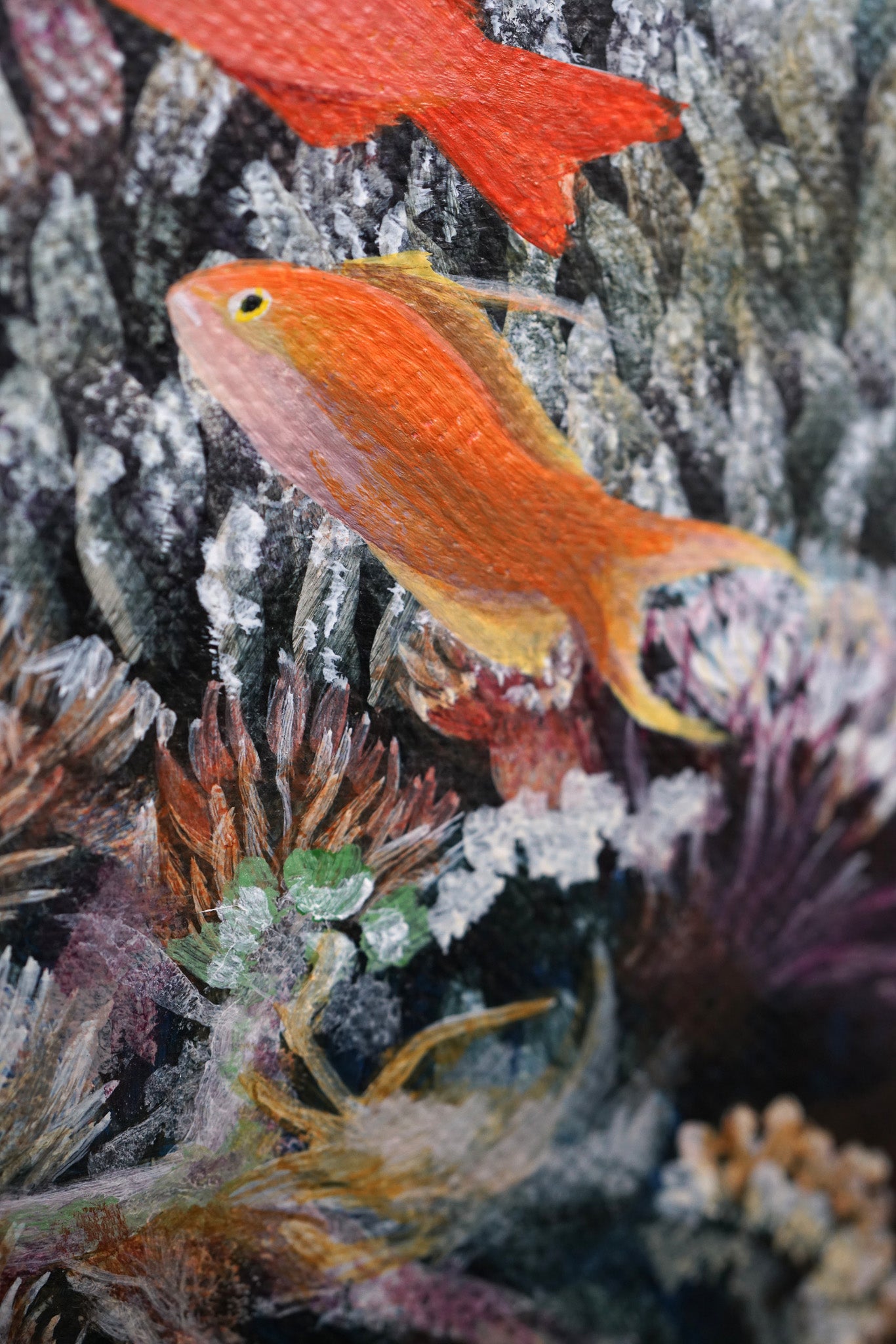 Karang, Original Reef Painting