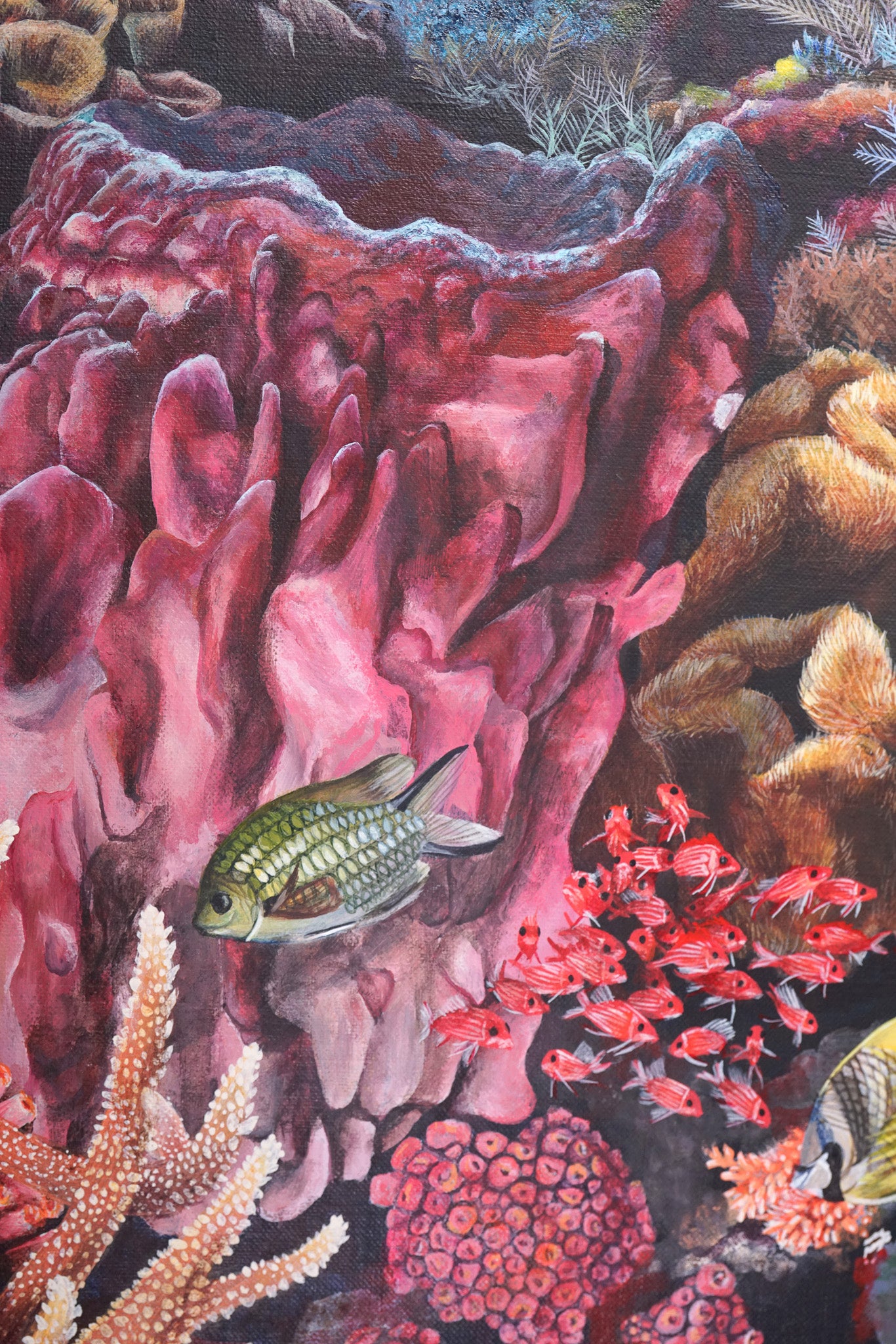 The Reef, Original Underwater Reef Painting
