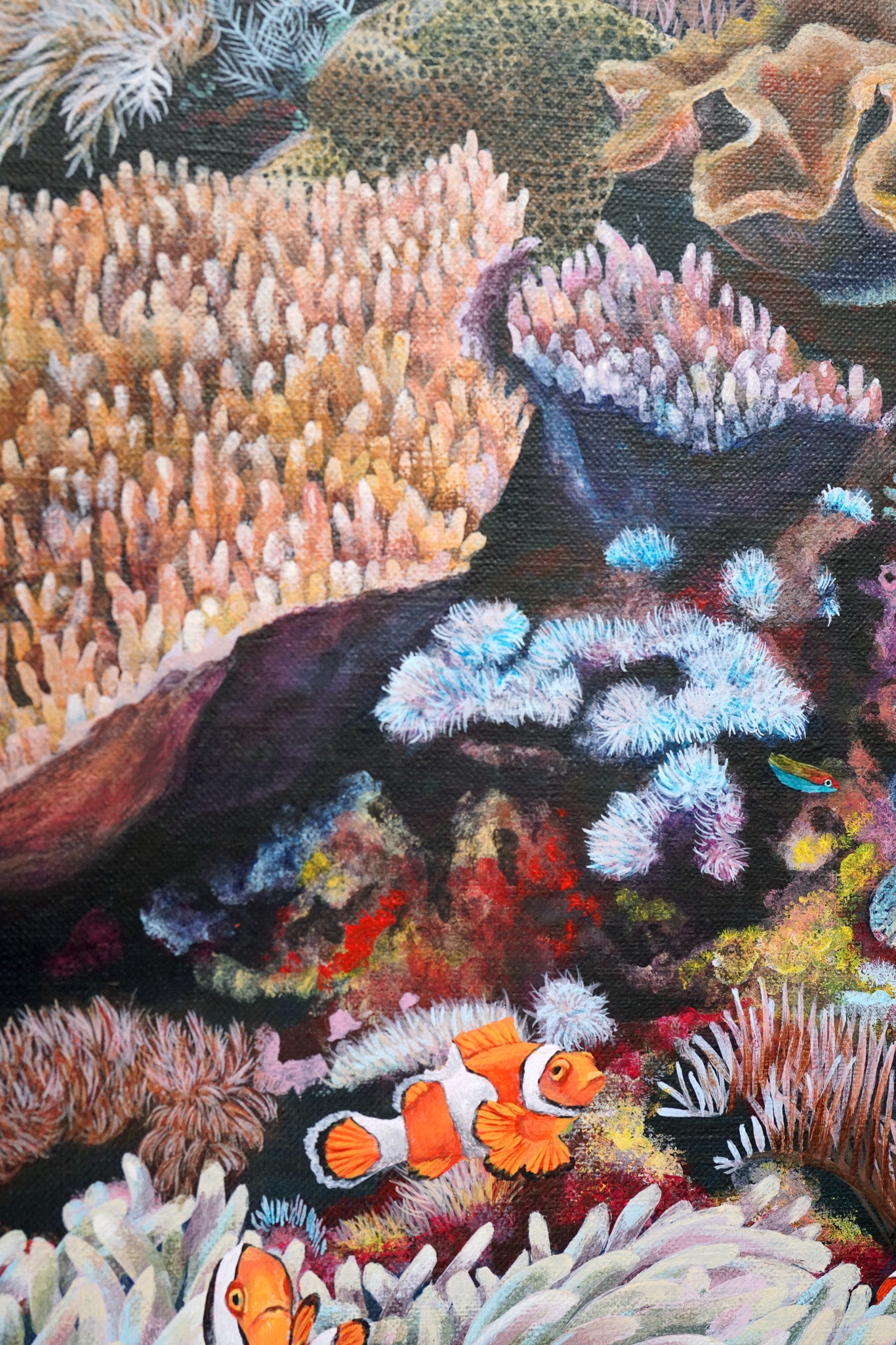 The Reef, Original Underwater Reef Painting