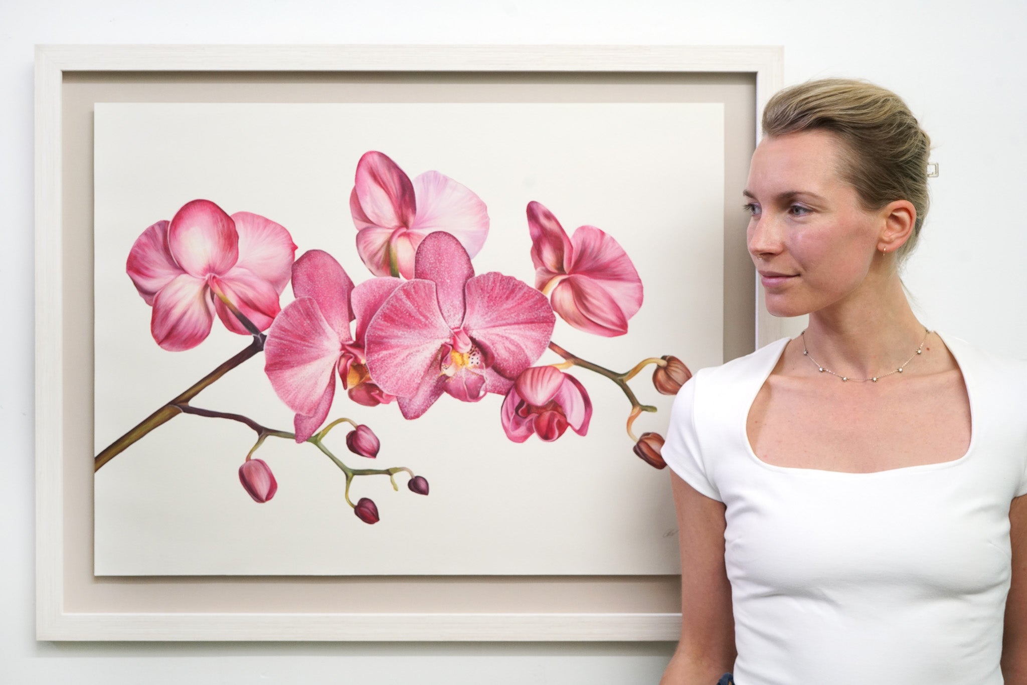 Orchid, Original Watercolour Painting