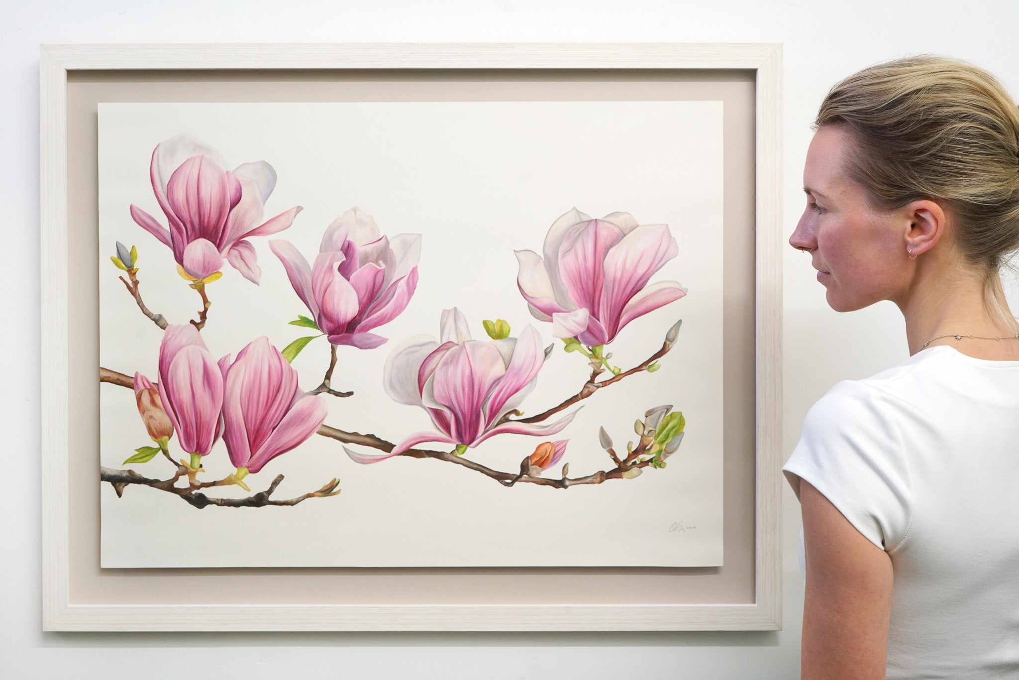 Magnolia, Original Watercolour Painting