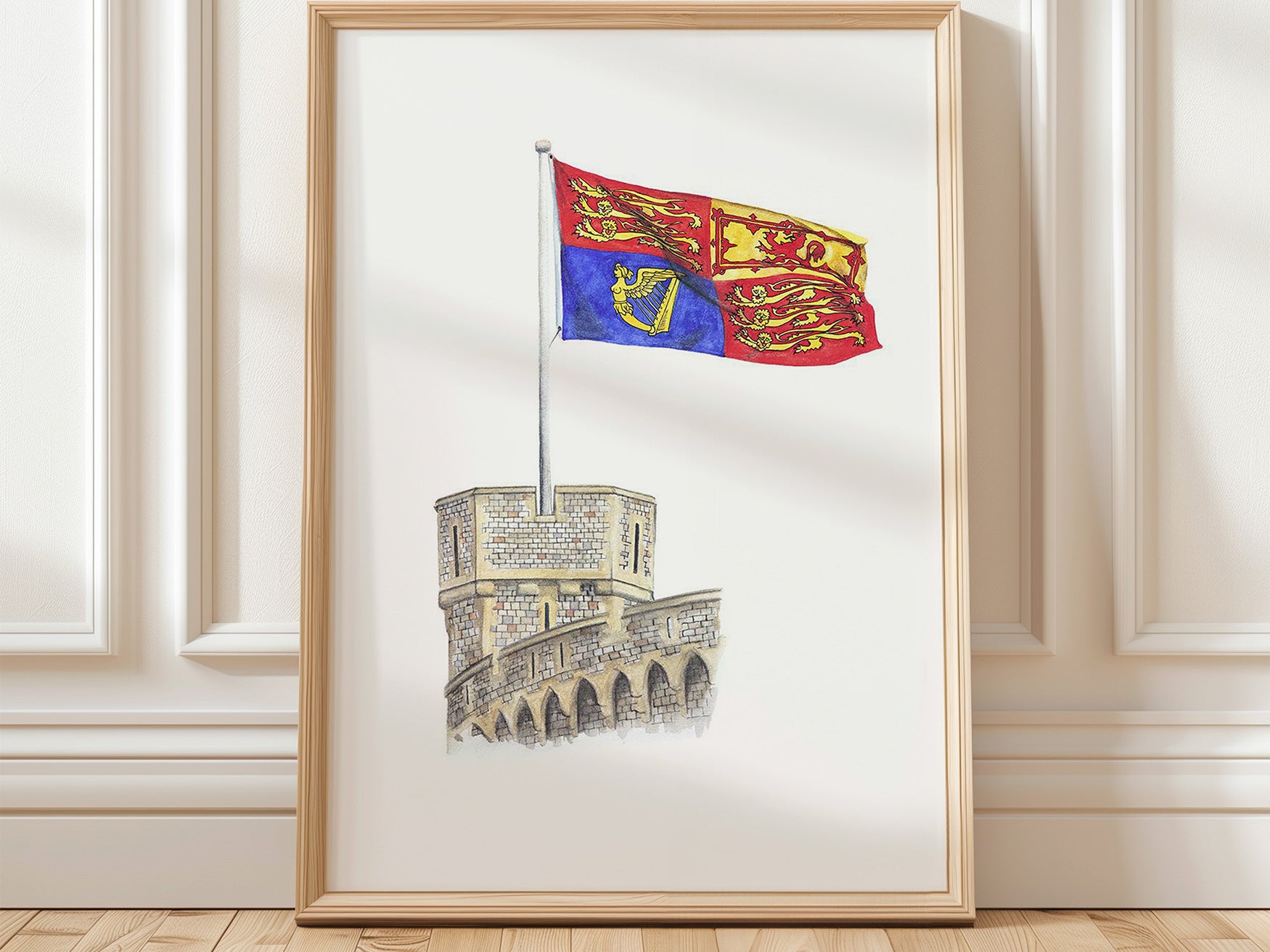 Royal Standard Flag, Limited Edition Fine Art Print