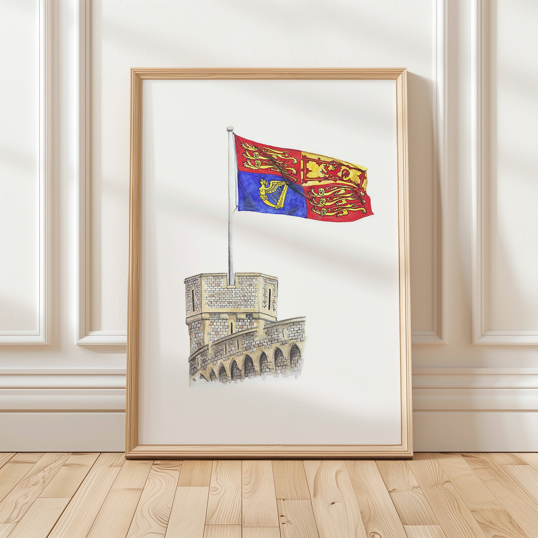 Royal Standard Flag, Limited Edition Fine Art Print