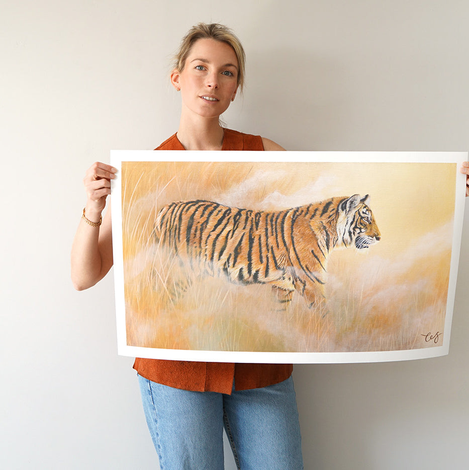 Golden Hour, Limited Edition Tiger Print