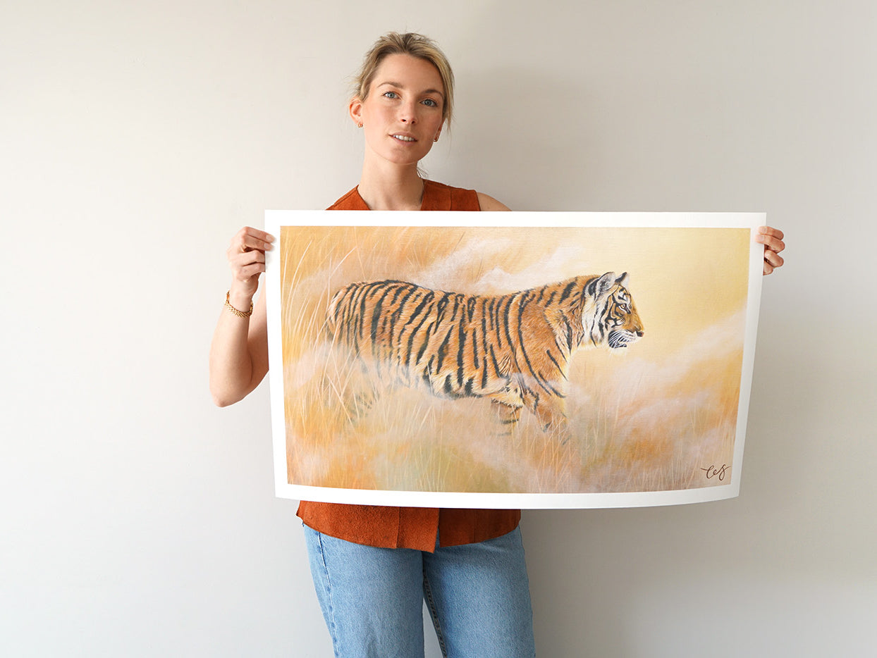 Golden Hour, Limited Edition Tiger Print