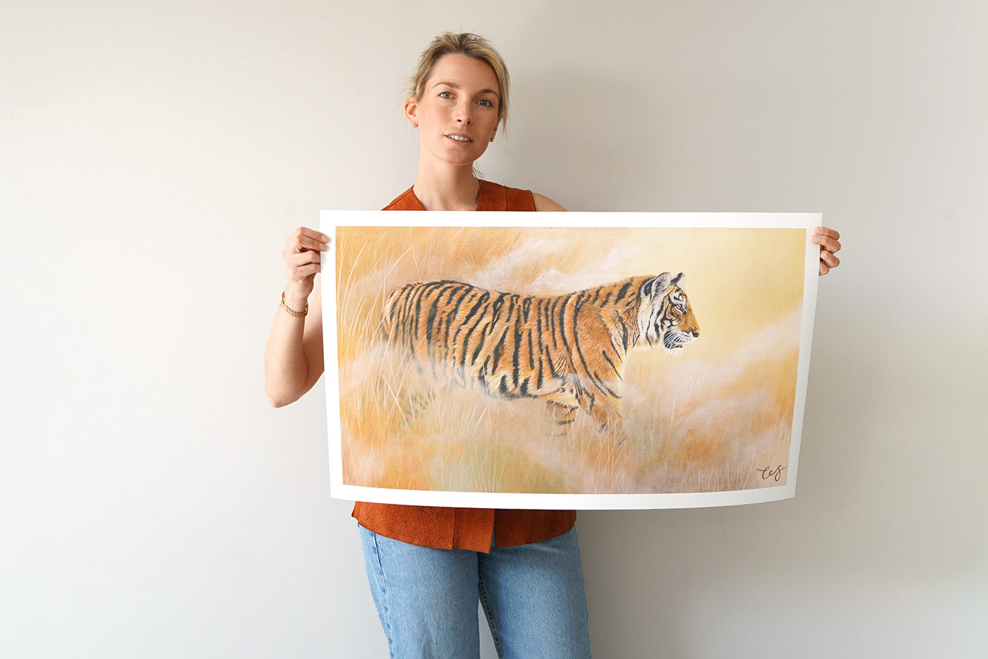 Golden Hour, Limited Edition Tiger Print