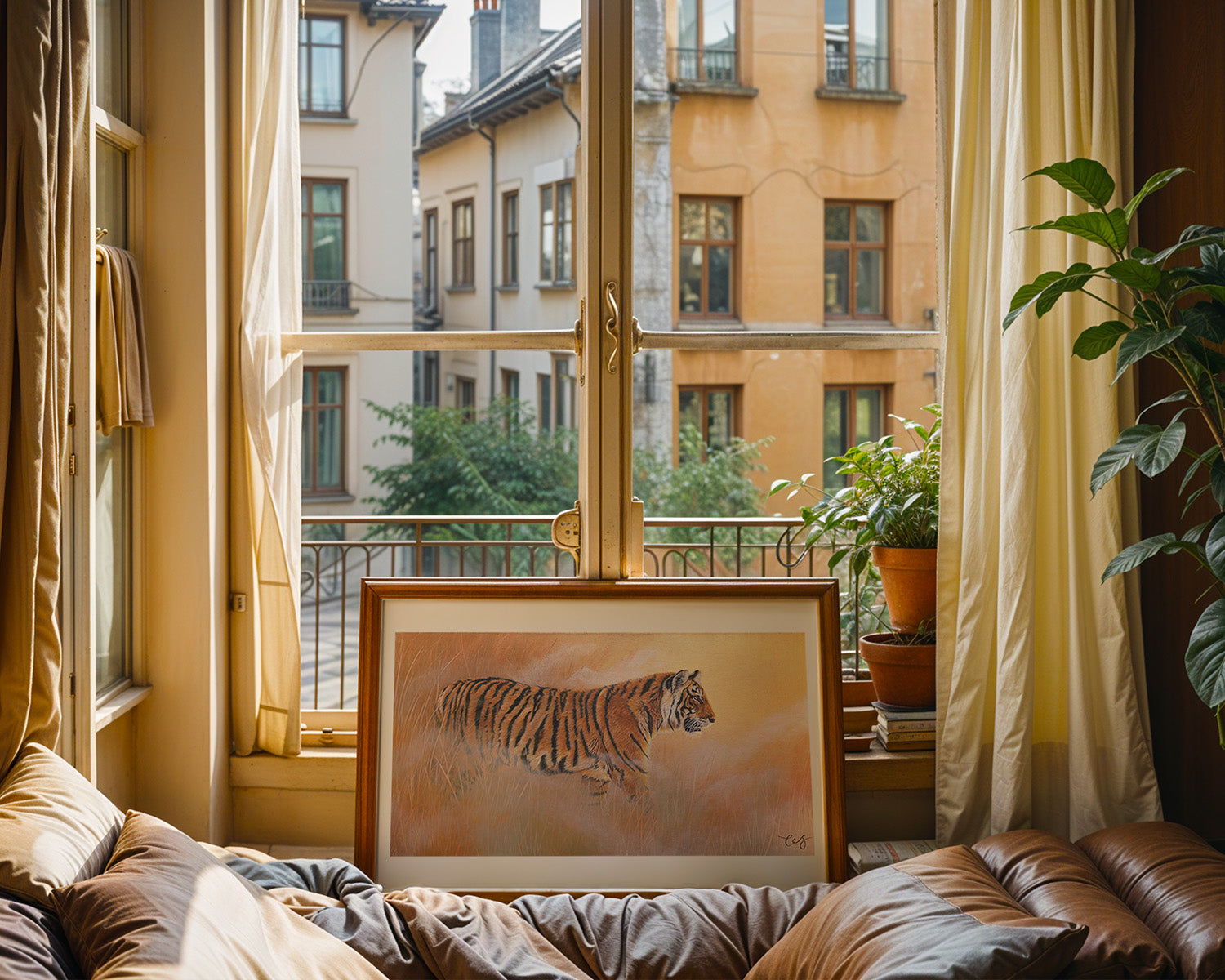 Golden Hour, Limited Edition Tiger Print