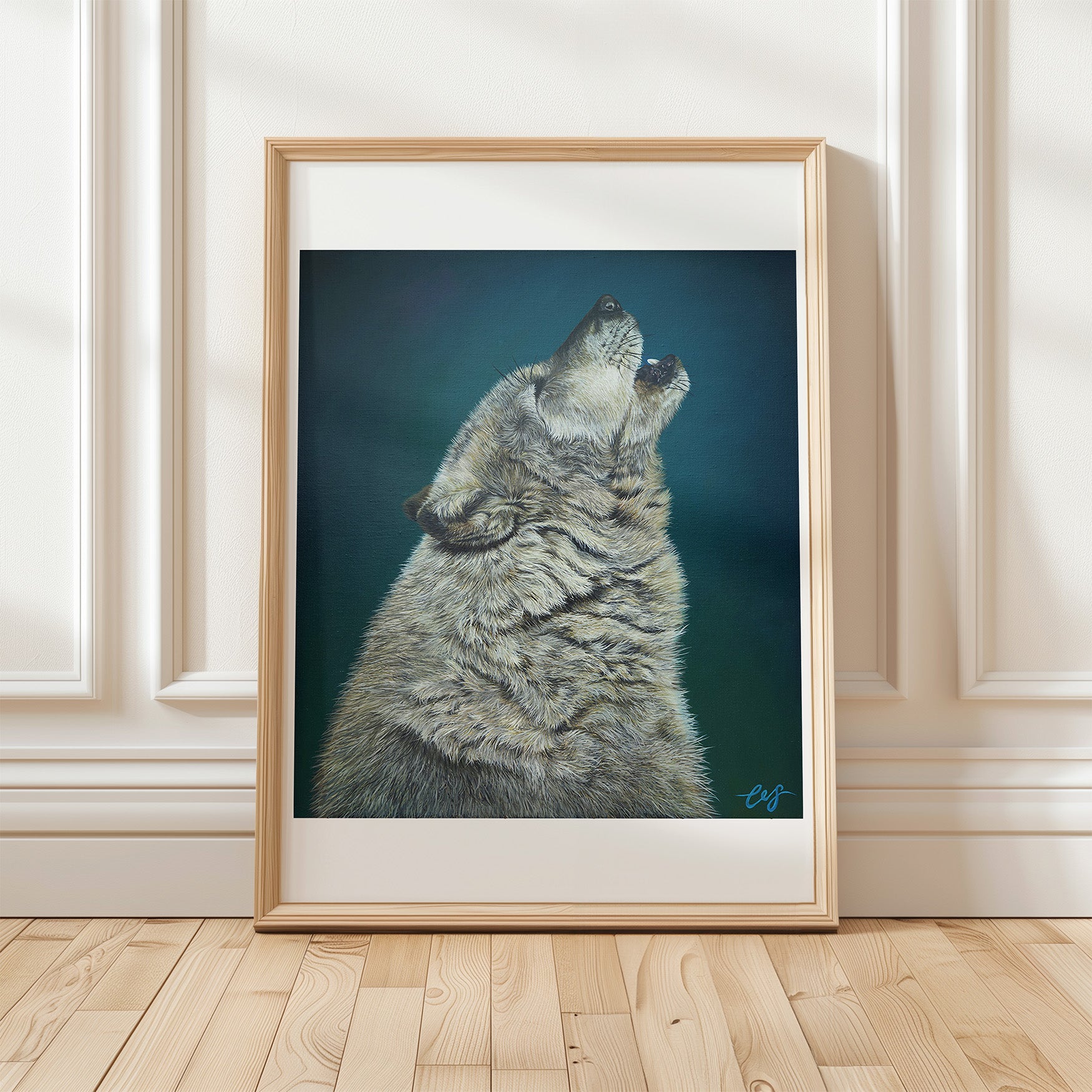 Grey Wolf, Limited Edition Fine Art Print