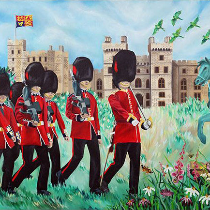 The Marching Guard, Limited Edition Fine Art Print