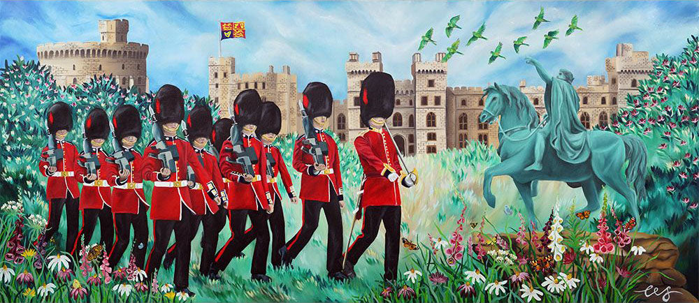 The Marching Guard, Limited Edition Fine Art Print