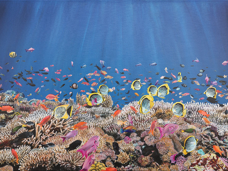Karang, Original Reef Painting
