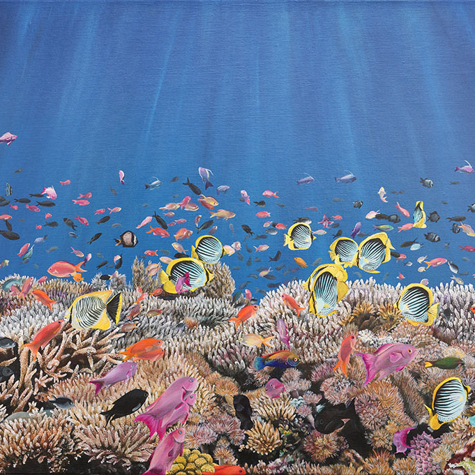 Karang, Original Reef Painting
