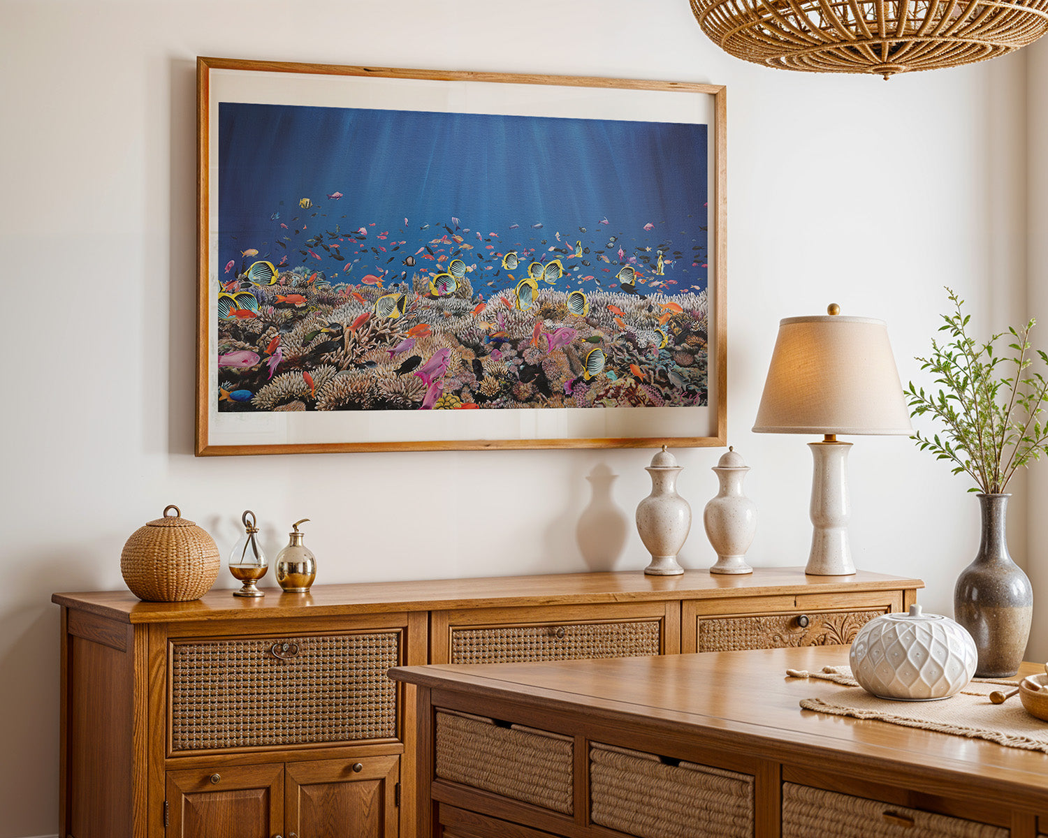Karang, Limited Edition Coral Reef Fine Art Print