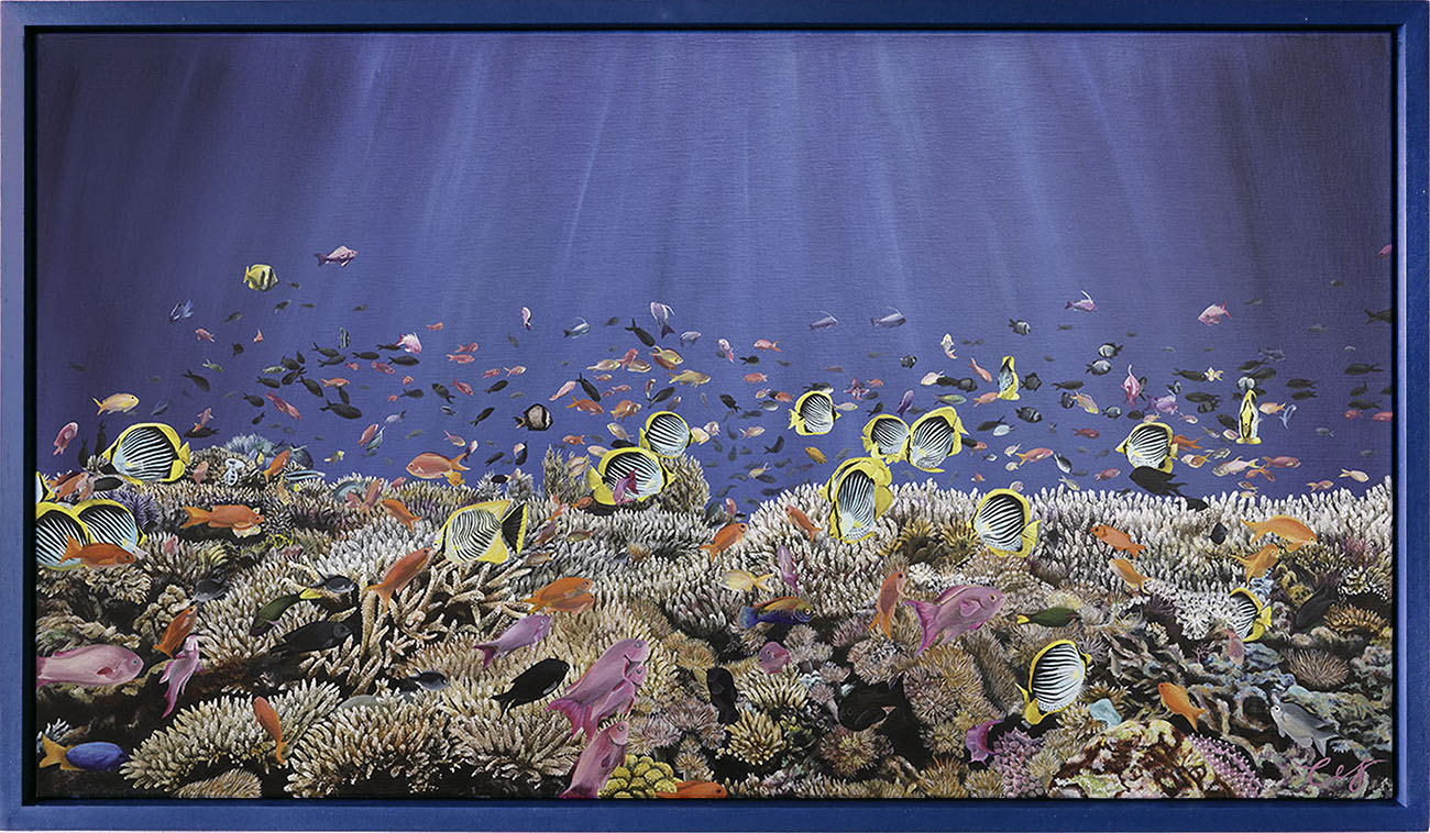 Karang, Original Reef Painting