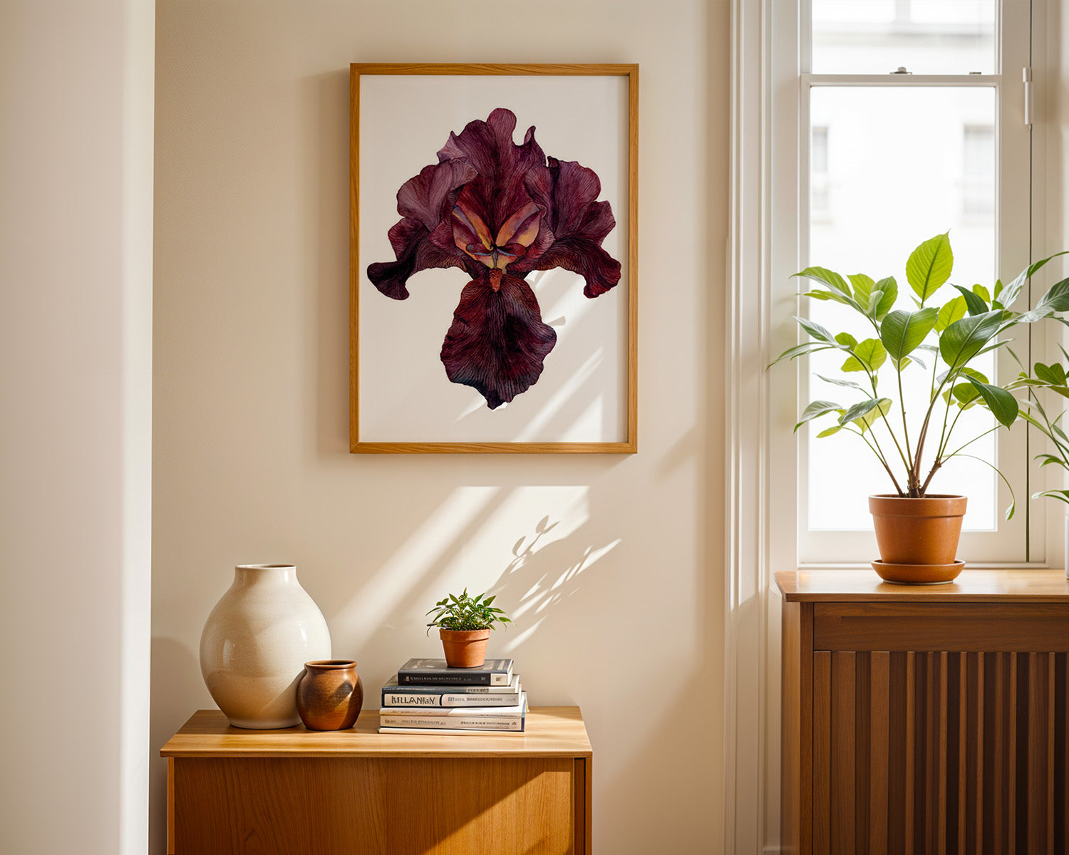 Iris Langport Wren, Fine Art Watercolour Print