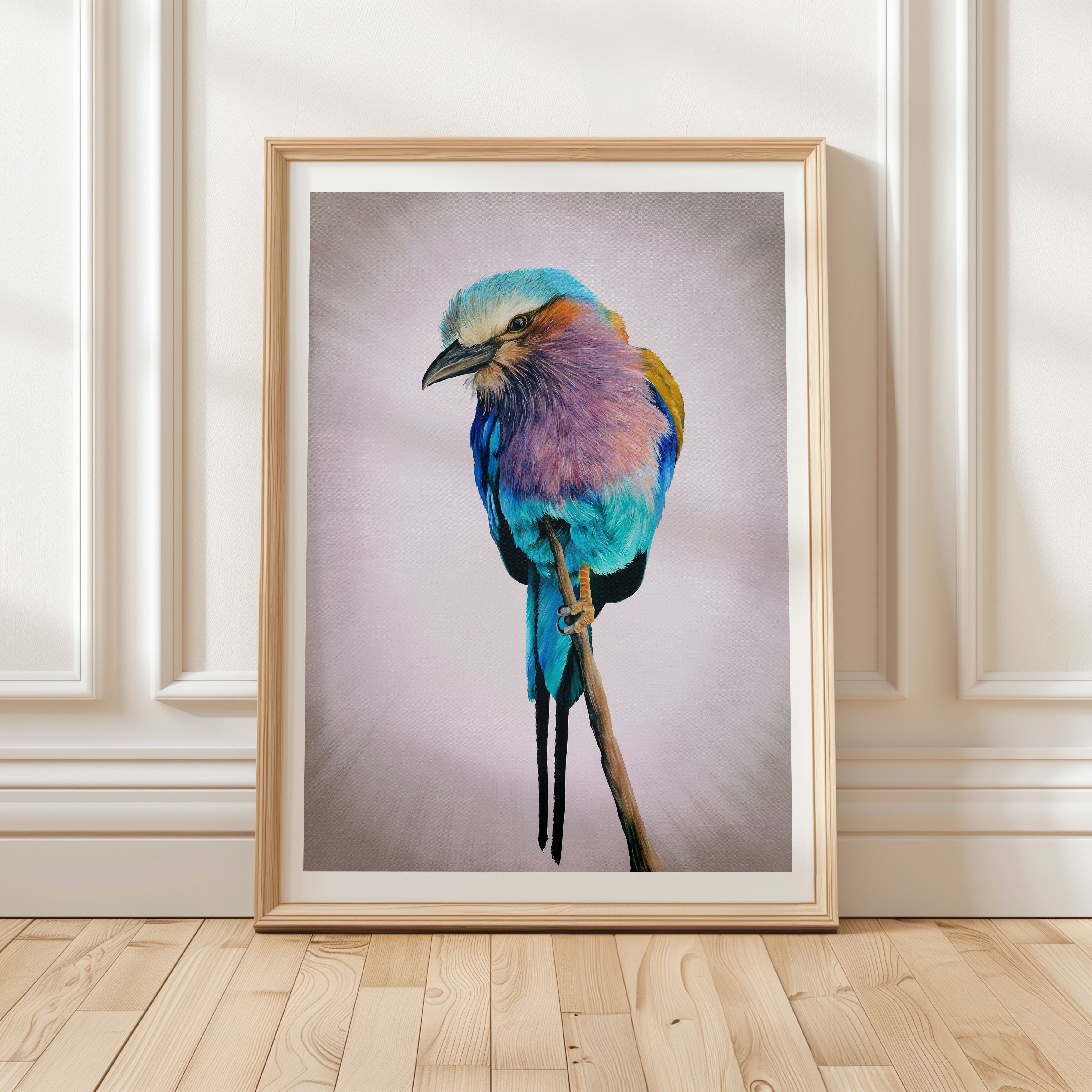 Lilac Breasted Roller, Limited Edition Fine Art Print
