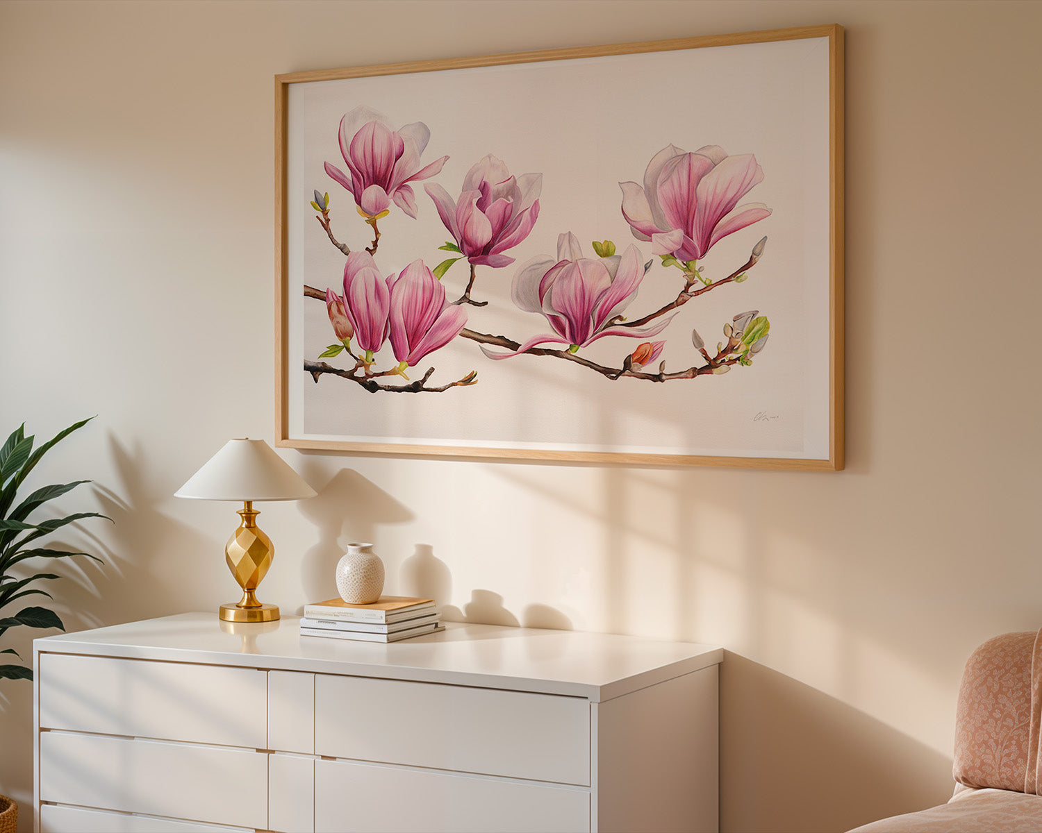Magnolia, Limited Edition Botanical Watercolour Print