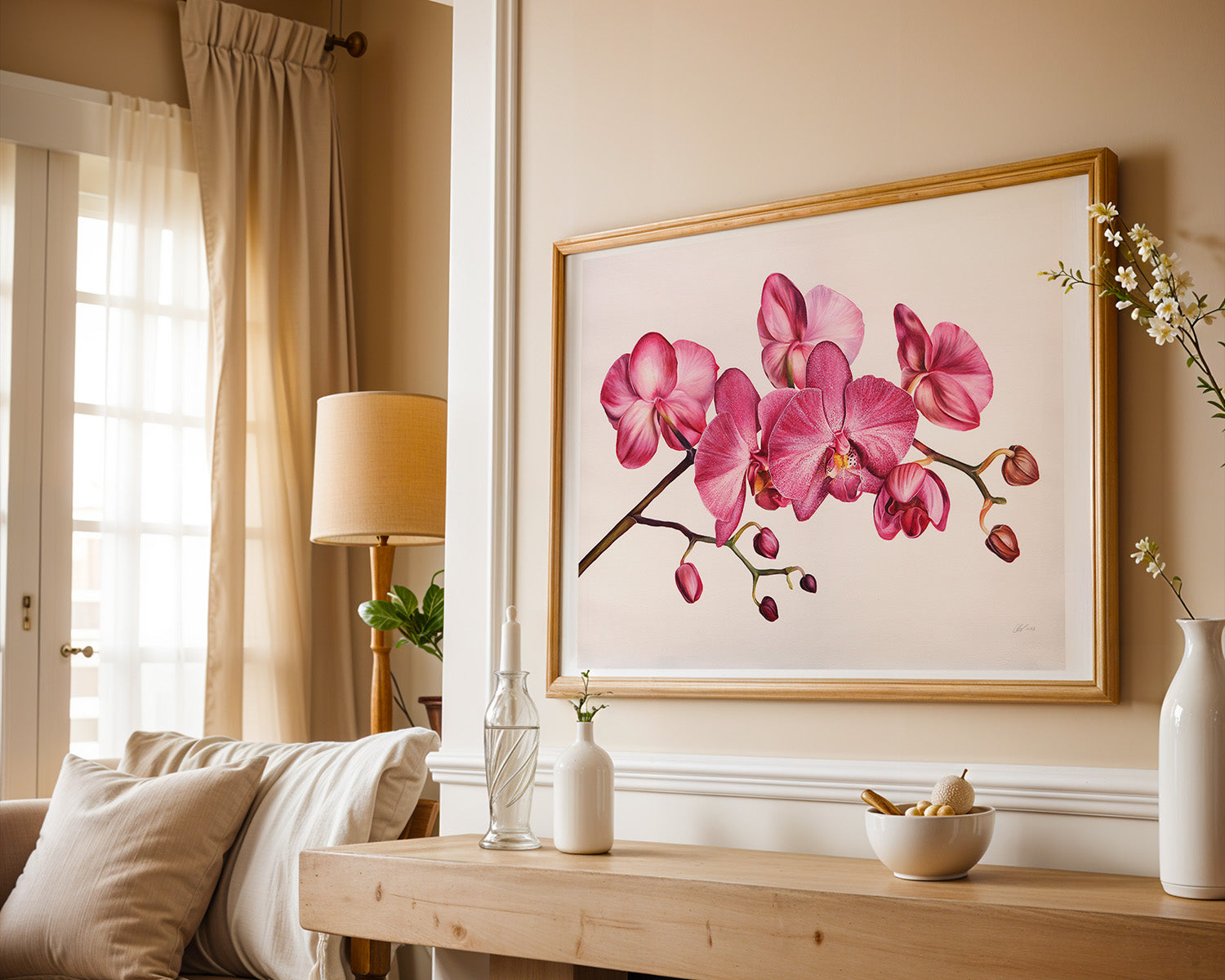 Orchid, Limited Edition Botanical Watercolour Print