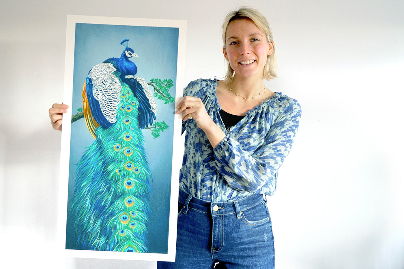 Peacock, Limited Edition Peacock Fine Art Print