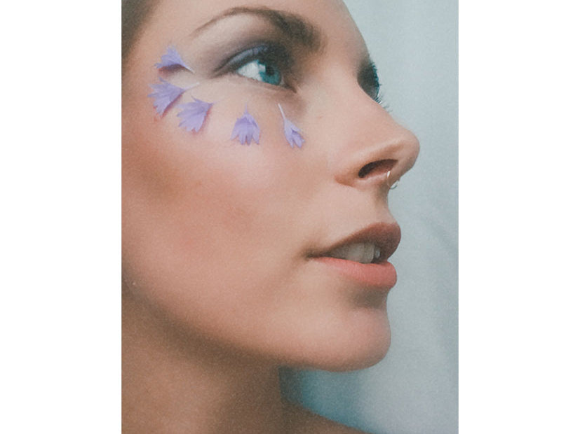 Petal portrait about