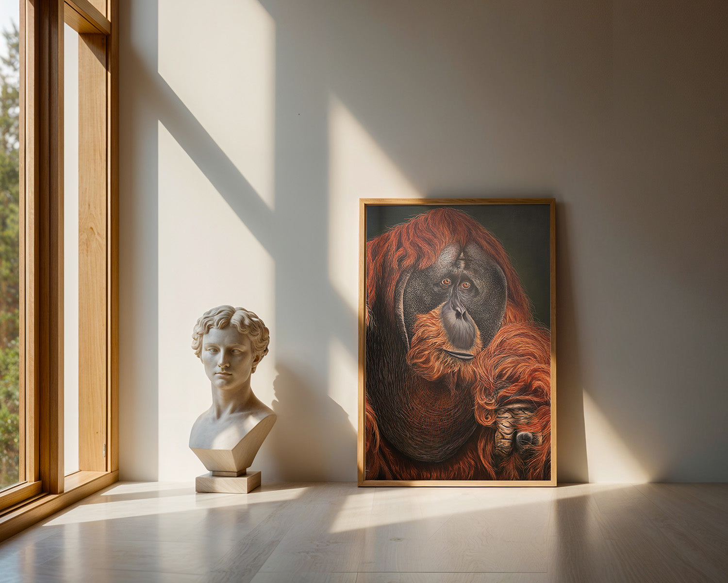 'Puluh' Pongo Abelii, Limited Edition Orangutang Print