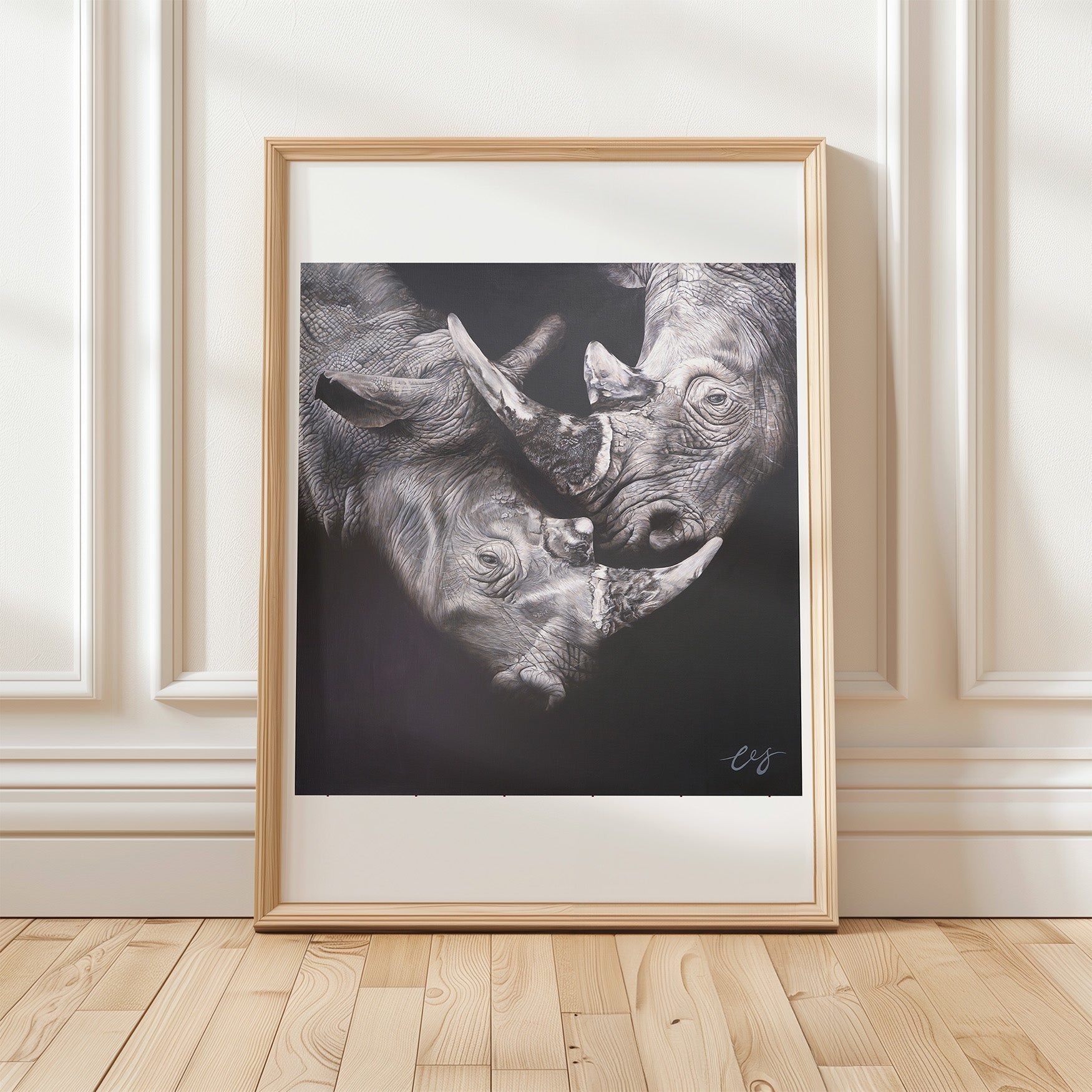 The Lovers, Limited Edition Rhino Print
