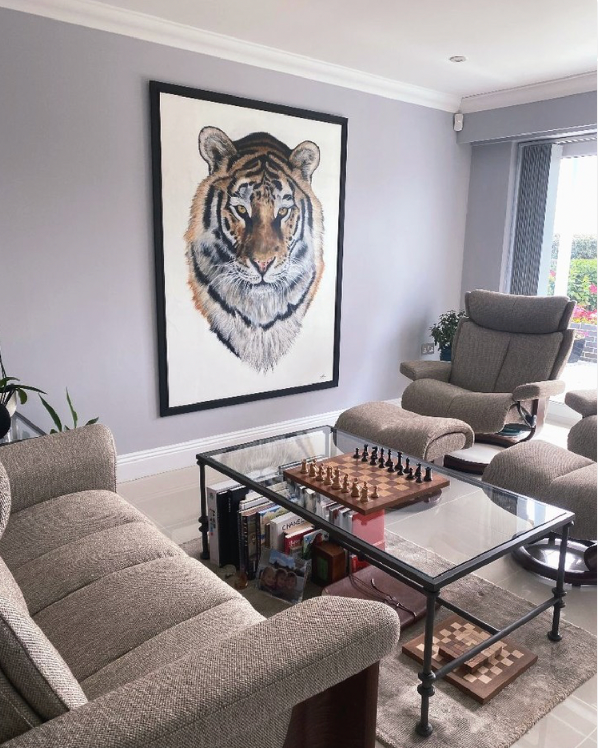 Tiger, Original Tiger Painting