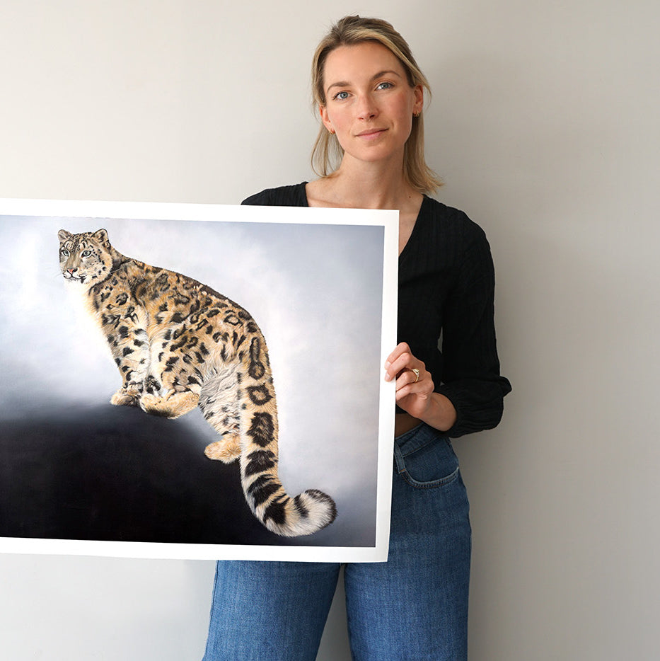 Snow Leopard, Limited Edition Fine Art Print