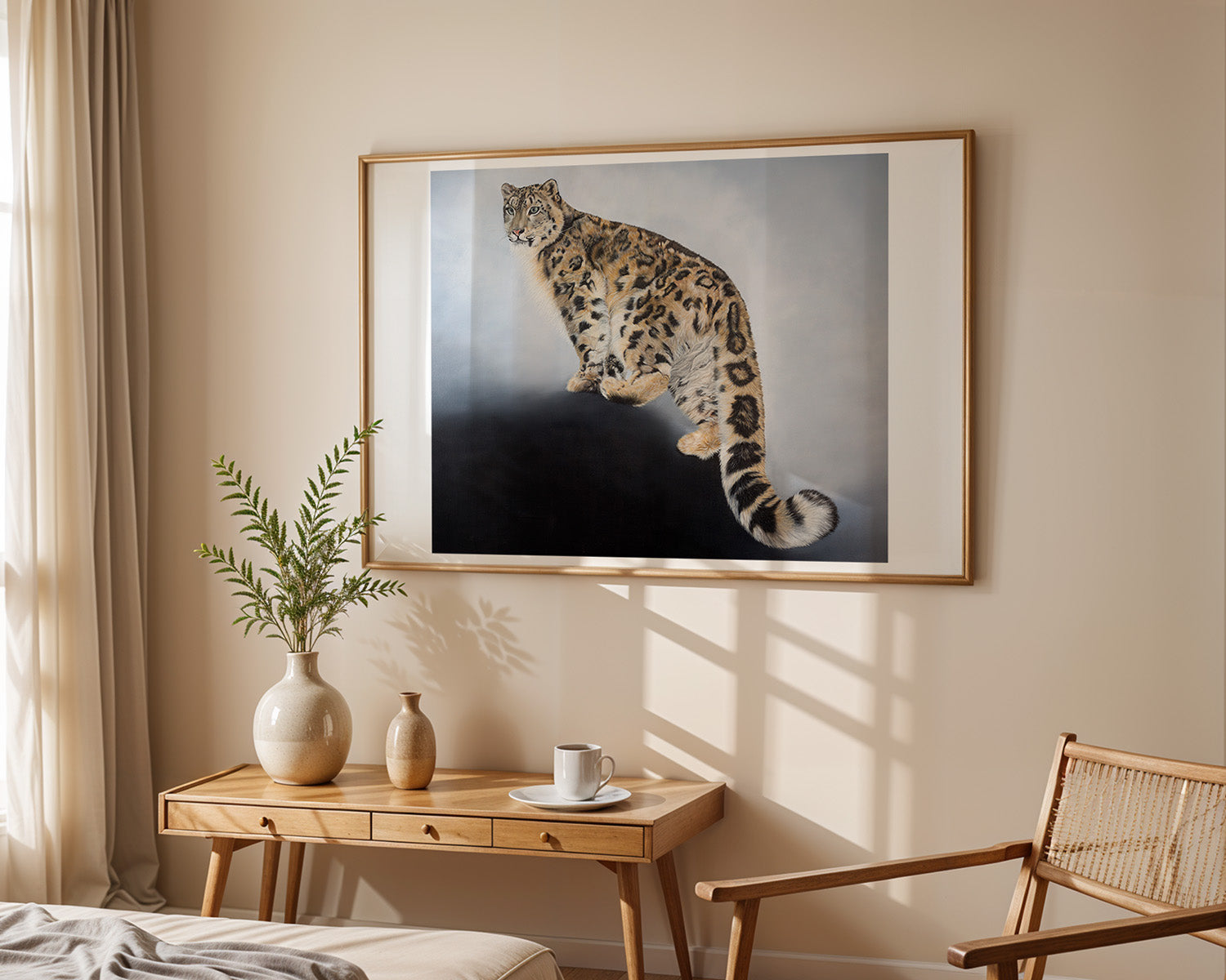 Snow Leopard, Limited Edition Fine Art Print