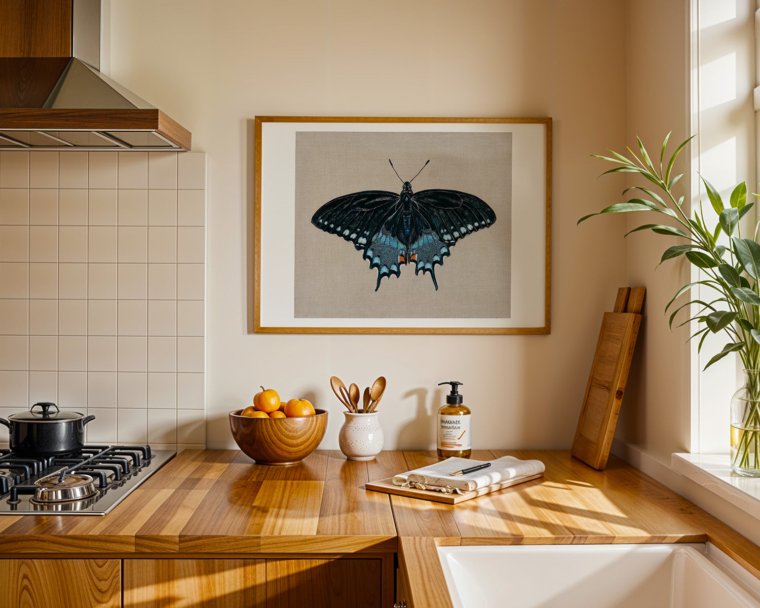 Spicebush Swallowtail Butterfly, Limited Edition Fine Art Print