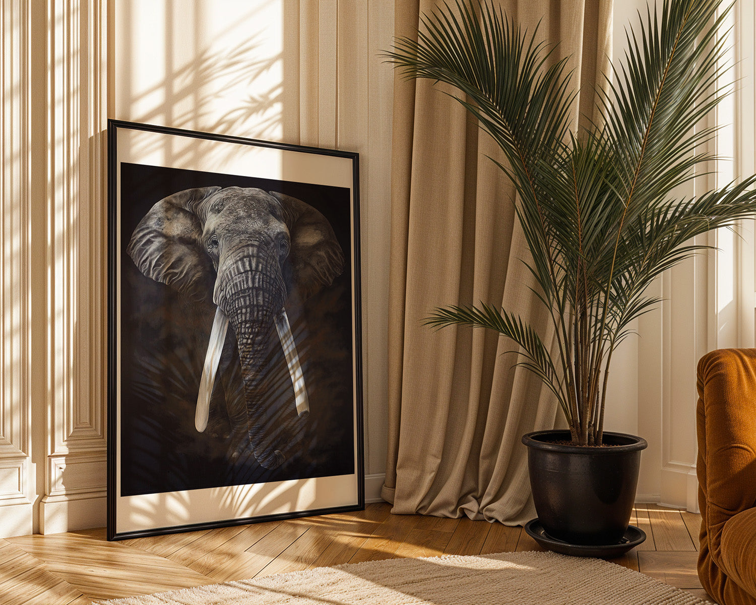 The Grandfather, Limited Edition Elephant Fine Art Print