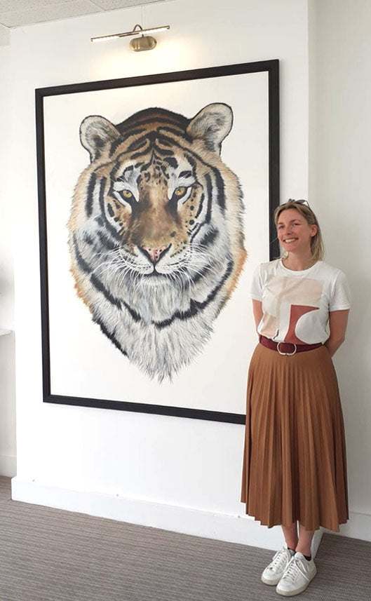 Tiger, Original Tiger Painting