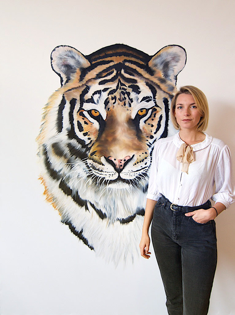 Tiger, Original Tiger Painting