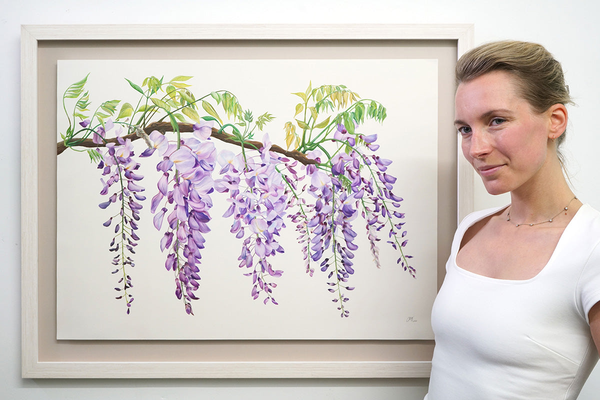 Wisteria and me self
