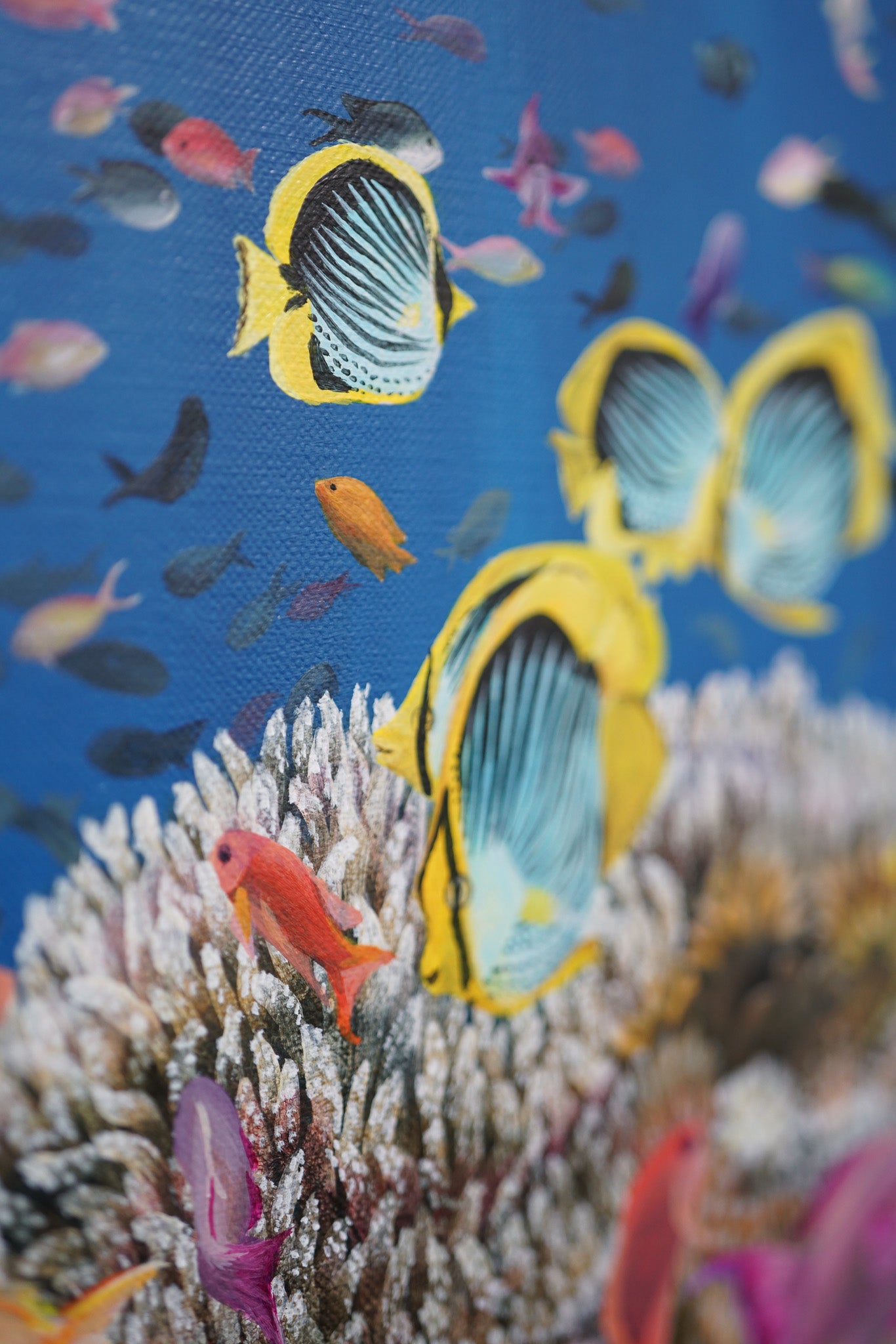 Karang, Original Reef Painting