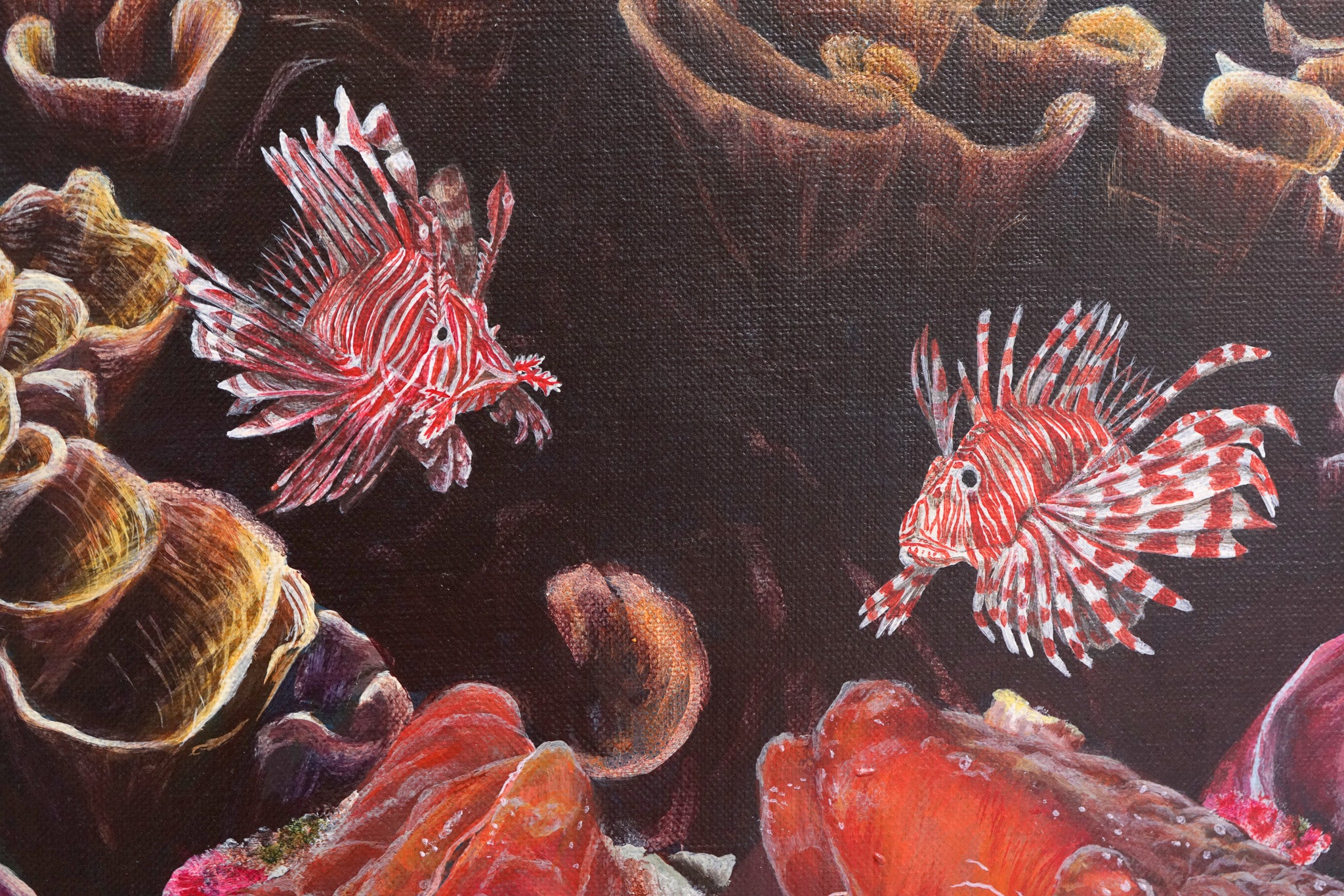 The Reef, Original Underwater Reef Painting