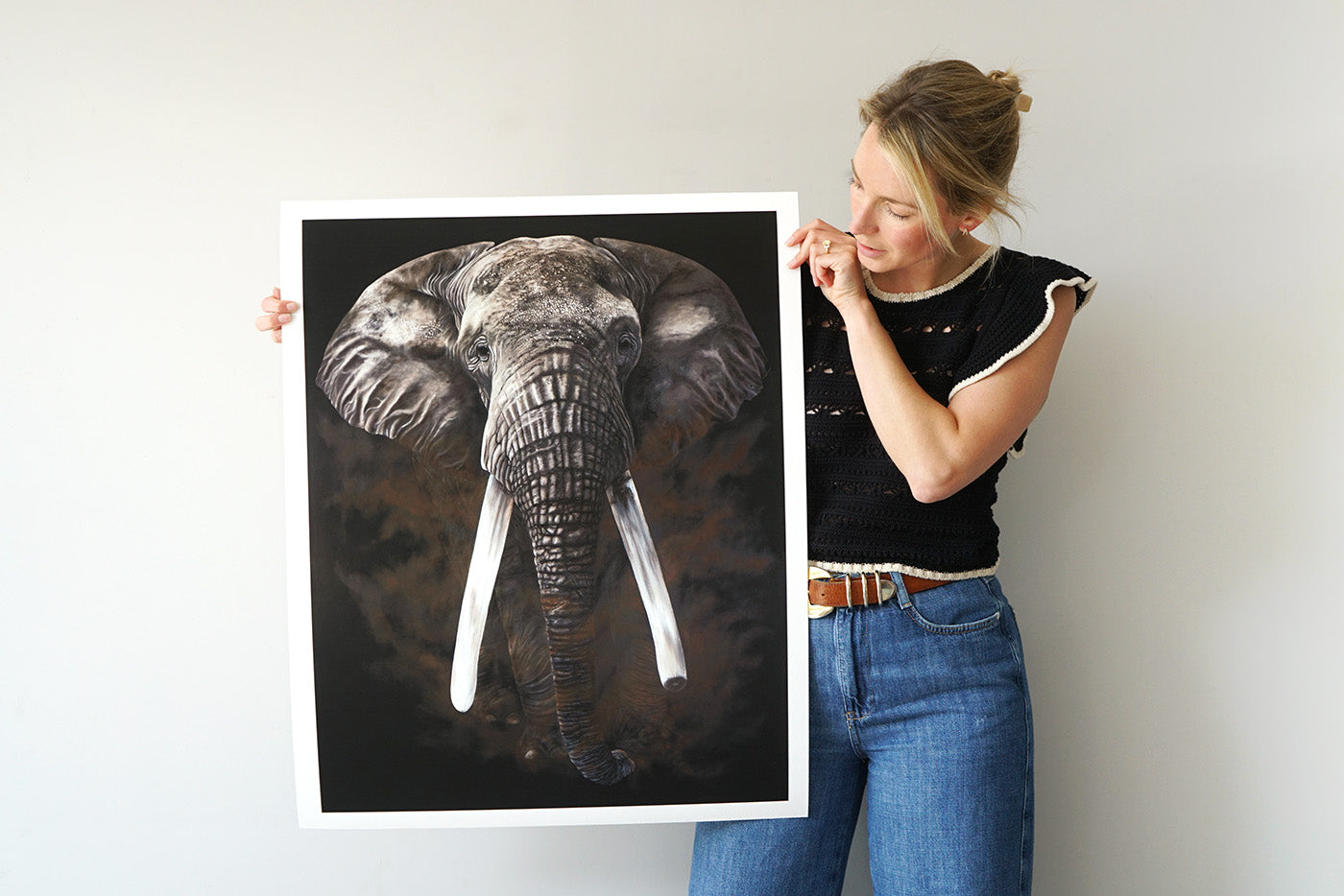 The Grandfather, Limited Edition Elephant Fine Art Print