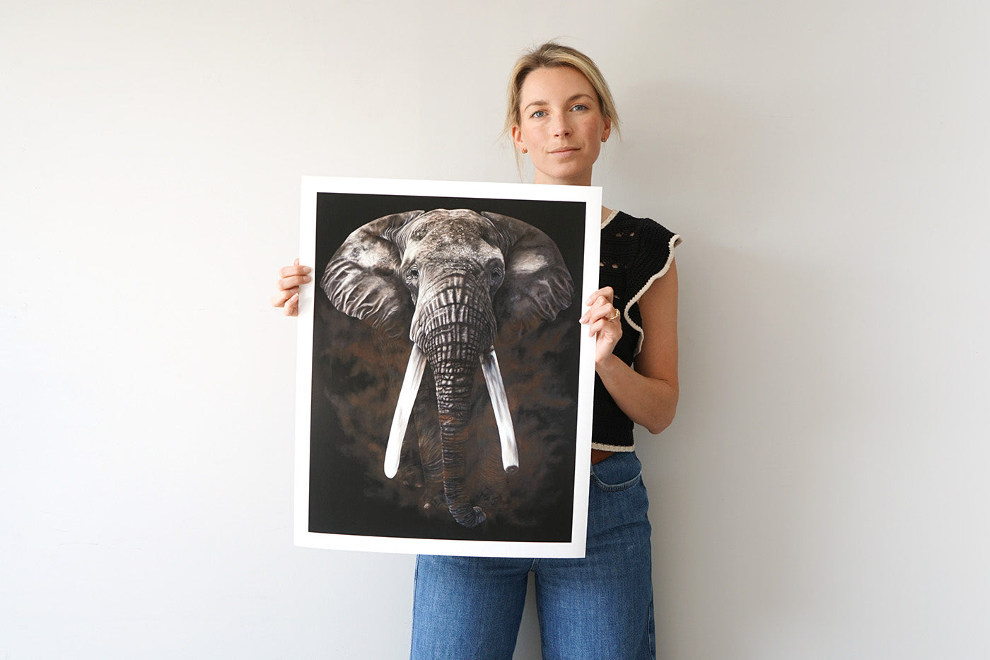 The Grandfather, Limited Edition Elephant Fine Art Print