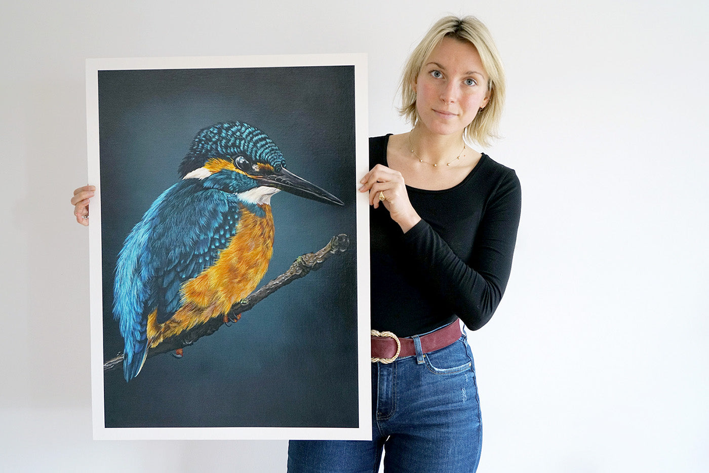 Evening Kingfisher, Limited Edition Kingfisher Fine Art Print