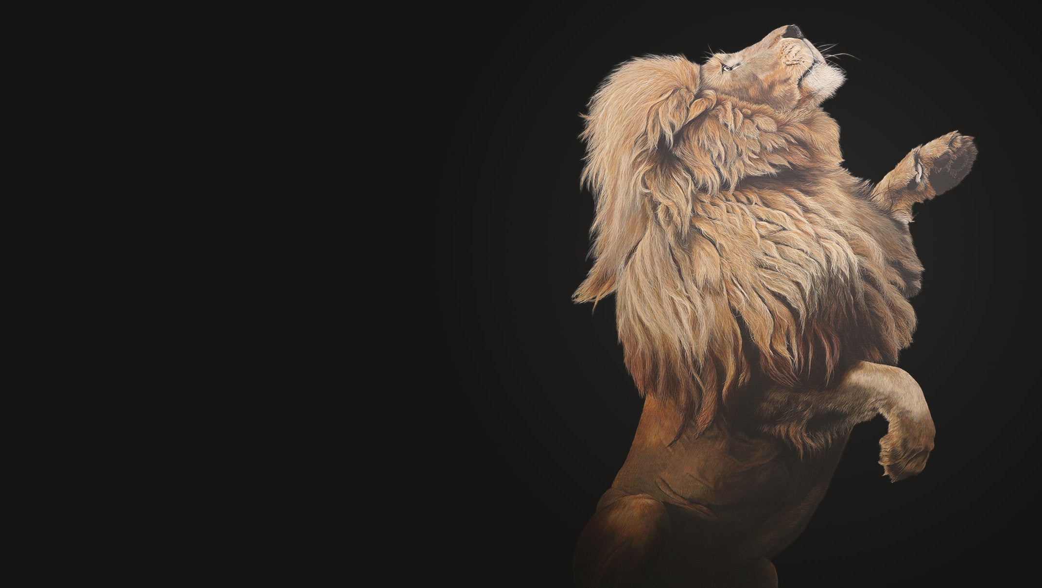 Lion painting fahari cropped