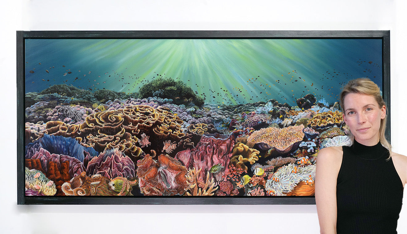 The Reef, Original Underwater Reef Painting