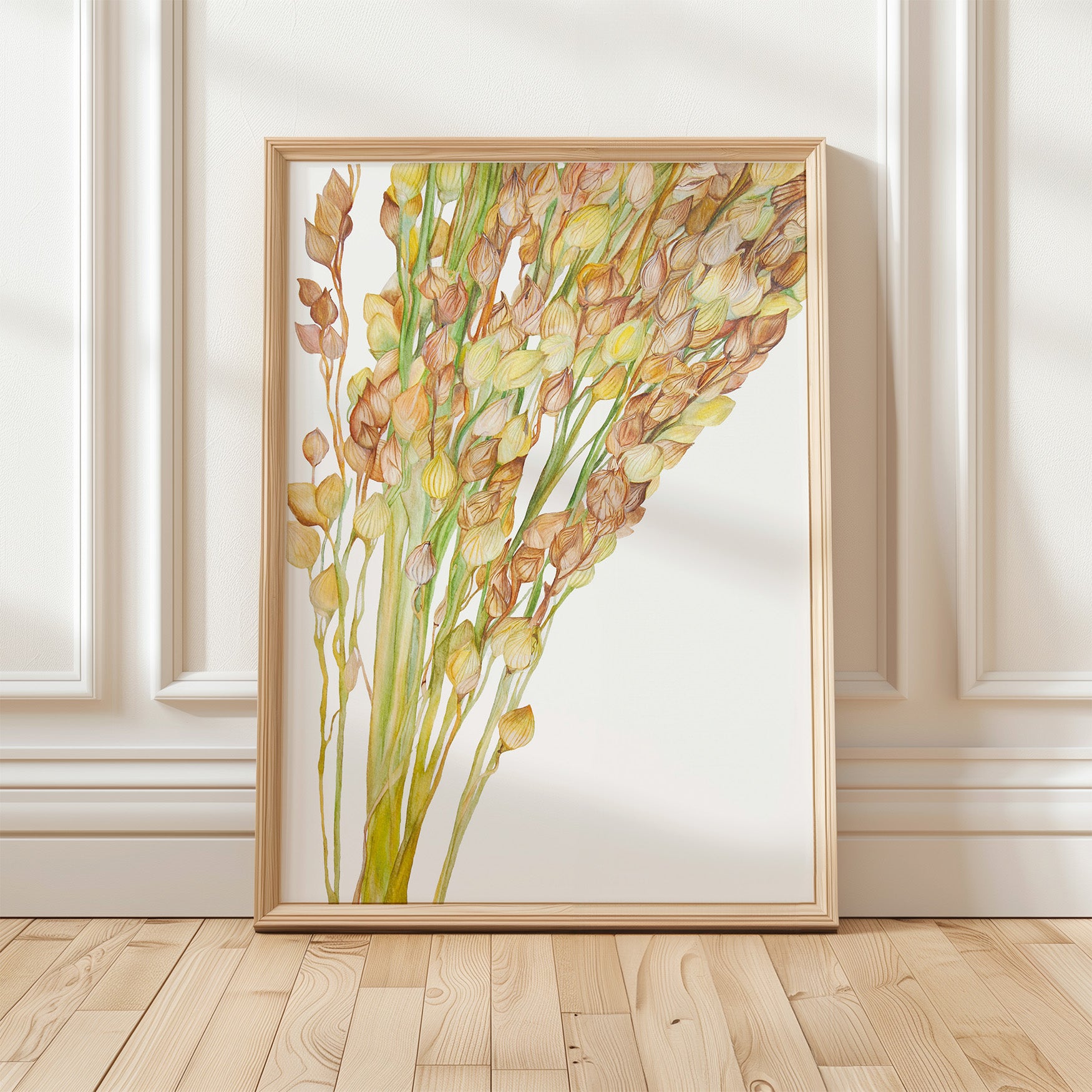 Millet, Fine Art Watercolour Print
