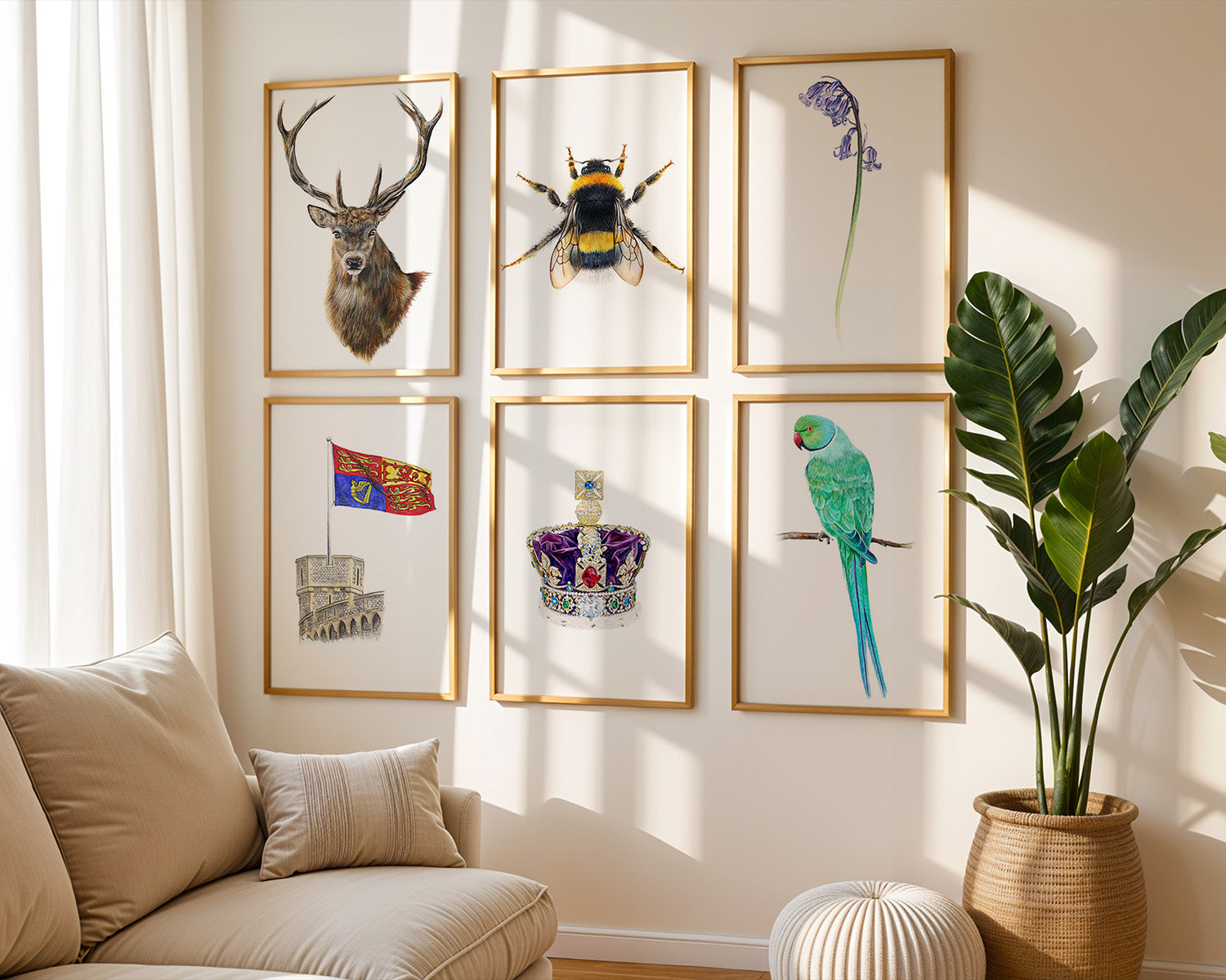 Imperial State Crown, Limited Edition Watercolour Print